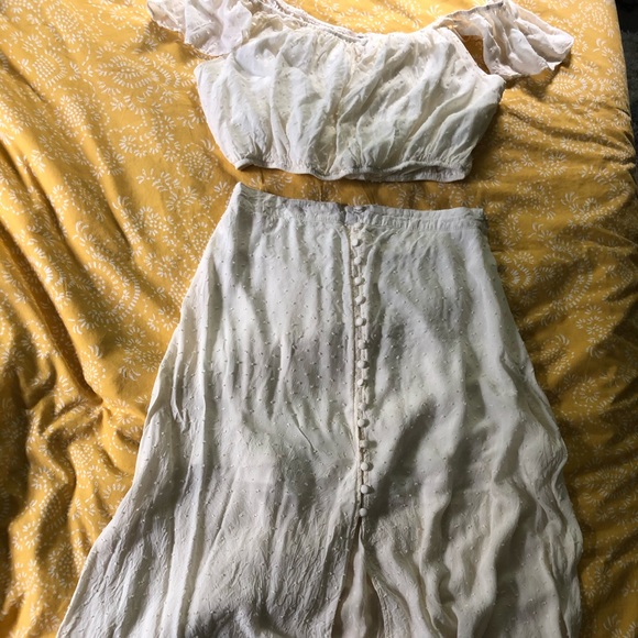off white brand two piece set